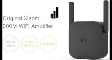 Wifi versterker -Router- Xiaomi Pro-300MB  - Wifi -Versterker- Stopcontact - Pro -- WIFI EXTENDER - SMART - Zwart