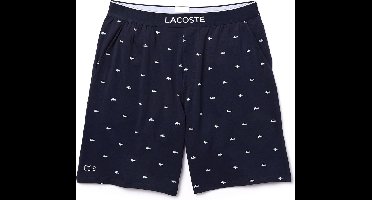 Lacoste Heren Short - Navy/Wit - Maat XS