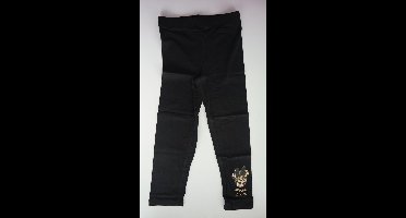 Minnie Mouse Meisjes Legging - Zwart- Maat 116-122
