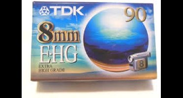 TDK 90 E-HG Extra High Grade Tape 8mm