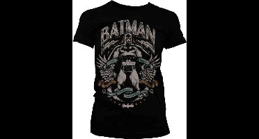 DC Comics Batman Dames Tshirt -L- Dark Knight Crusader Zwart