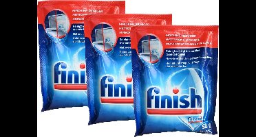 Finish vaatwasmachinereiniger - Machinereiniger poeder 3x 50 gram