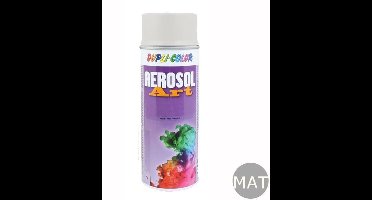 Dupli-Color Aerosol-Art 400ml spuitbus  MAT RAL 9016