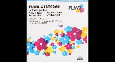 FLWR - Cartridges / Epson 603XL Multipack / zwart en kleur / Geschikt voor Epson