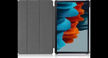 Just in Case tablet Hoes geschikt voor Samsung Galaxy Tab S7 - TriFold Bookcase - Rood