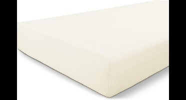 Byrklund Jersey Hoeslaken - Hoeslaken 90x220 - 100% Katoen - Off White