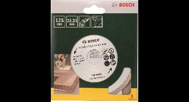 Bosch Diamanstschijf 125 mm -  Tegels