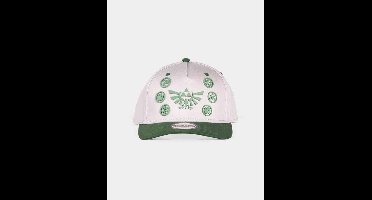 Nintendo Zelda Verstelbare pet Wit/Groen