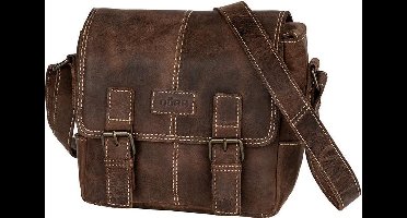 Dörr Kapstadt Leather Photo Bag Small Vintage Brown