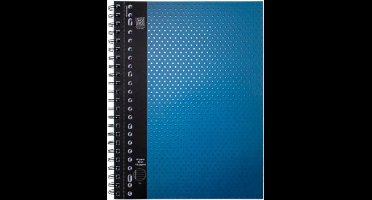 Soho Collegeblok College Lijnen 23-rings A4 Blauw