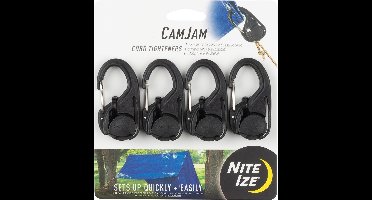 Nite Ize CamJam Koord Opspanner - 4 Stuks plastic