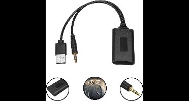 Bluetooth Usb Aux Muziek Streaming Adapter Dongle Module Passend Voor Hyundai in combinatie met Iphone Samsung Android YouTube Spotify