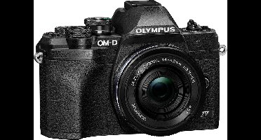 Olympus OM-D E‑M10 Mark IV - Systeemcamera - + ED 14-42mm EZ lens - Zwart