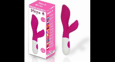 Power Escorts Maya G - G spot & Klitoris Vibrator - 20 cm - Roze - 10 Function - BR142