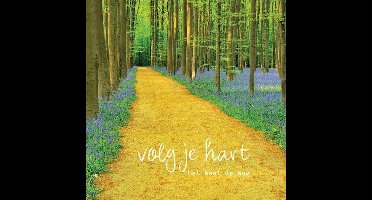 Dubbele Kaart “Volg je Hart” 5 stuks