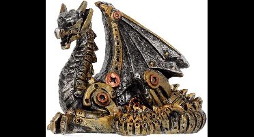 Nemesis Now Beeld/figuur Mechanical Hatchling Draak Bronskleurig