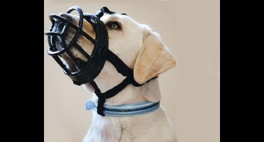 Beeztees TPR Muilkorf Zwart Maat 6