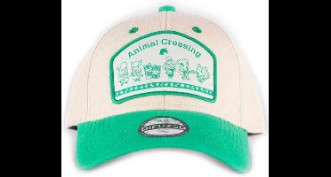 Nintendo Animal Crossing Baseball pet Wit/Groen