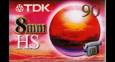 TDK P5-90HS 8mm cassette tape
