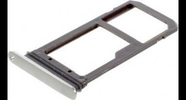 Simkaart houder geschikt voor Samsung Galaxy S7 Edge G935 - Simcard Holder - Wit
