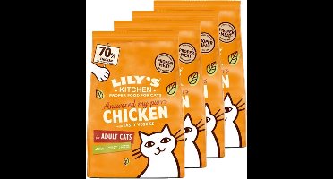 Lily's Kitchen - Kattenvoer - Droogvoer - Kip met Groenten - 4 x 800g
