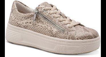 Tamaris Comfort Essentials Dames Sneakers - BEIGE SNAKE