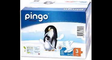 Hypoallergene Milieuvriendelijke Luiers Maat 3 Midi - 88 Stuks voor Baby's 4-9 kg
