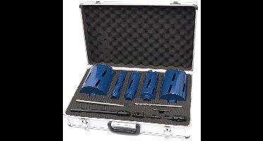 HBM 11 Delige Diamantborenset 38 / 52 / 65 / 117 / 127 mm