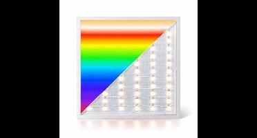 Back-Lit Led paneel 30x30 cm 12 W rgb+cct switch