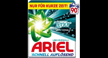 Ariel UNstoppabels TOUCH OF LENOR – Waspoeder – 90 Wasbeurten
