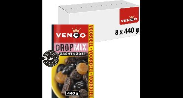 Venco - dropmix zacht zoet - drop - 8x440g