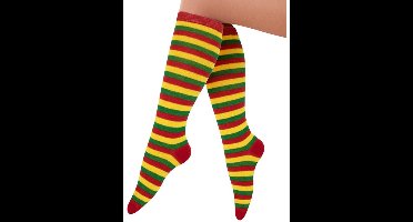 Doruskousen rood/geel/groen one size