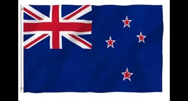 *** Grote Nieuw-Zeelandse Vlag - 90 x 150 cm - New Zealand van Heble® ***