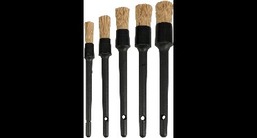 FX Tools Verfkwasten set 5delig - ronde kwasten - 5 formaten - kwasten - Voordeelkwasten - Schilderen thuis