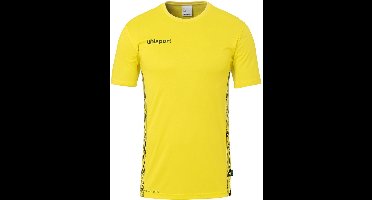 Uhlsport Kinder Sportshirts Progressive 28 Poly Shirt Kurzarm 1002267 Limonengelb-164