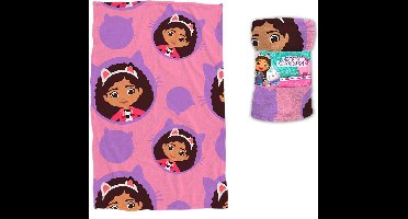 Gabby's poppenhuis Fleece Deken Cute - 90 x 140 cm - Polyester