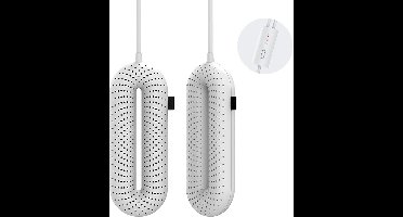 RVV® Schoenendroger - Schoenendroger electrische - Schoenendrogers - Wit - ‎17cm x 7cm x 3cm