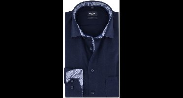 Olymp modern fit overhemd navy