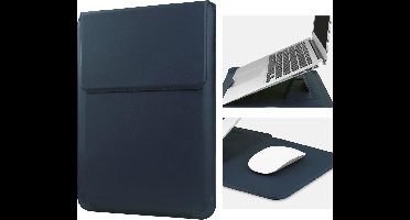 Famanu - 13-14 inch waterdichte laptophoes met leren afwerking, geschikt voor en andere laptops