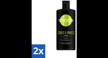 SYOSS - Rizos Pro Rizos Pro - Shampoo - Langdurige Styling - 440ml - Voordeelverpakking - 2 stuks