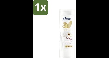 1 x Dove - Bodylotion - Restoring Care - Verzorgend en herstellend - 400 ml - Bodylotion - Herstellende Crème - Hydraterende Crème - Huid Verzorgen - Huid Herstellen