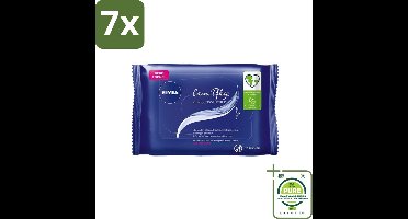 7 x Nivea - Gezicht - Reinigingsdoekjes - Crème Care - 25 Doekjes - Grootverpakking - Gezichtsreiniger - Make-up Remover - Reinigingsdoekjes - NIVEA Crème - Amandolie