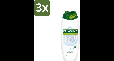 Palmolive Naturals - Douchegel - Sensitive - Voor Gevoelige Huid - 500 ml - Bulkverpakking - 3 stuks