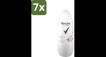 Rexona - Deodorant Roller - Motion Sense - Stay Fresh - Witte bloemen & Lychee - Anti-Transpirant & Perspirant - 50ml - Bulkverpakking - 7 stuks