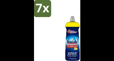 Finish – Glansspoelmiddel – Citroen – 800 ml - Bulkverpakking - 7 stuks