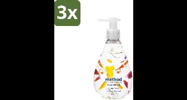 Method - Handzeep - Ginger Twist - Art Collection - Plant Based - 354 ml - Bulkverpakking - 3 stuks