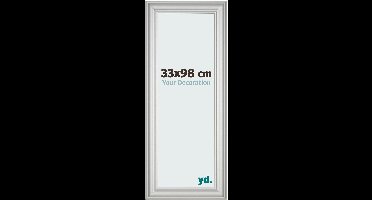 Your Decoration - Fotolijst 33x98 cm - MDF - Zilver Mat - Lazio
