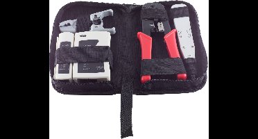S-IMPULS 4-delige netwerk gereedschapset met tas