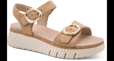 Tamaris Comfort Essentials Dames Sandalen - CAMEL SUEDE