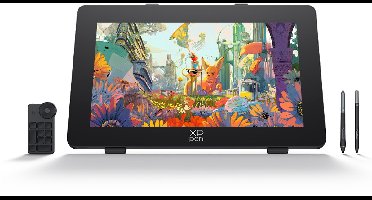 XPPen Artist Pro 24 (Gen 2) 4K - Grafisch tablet met 24-inch 4K-scherm (3840 x 2160) - Dubbele X3 Pro Smart Chip-stylus met 16384 drukniveaus - Compatibel met Windows, Mac, Linux, Chrome en Android